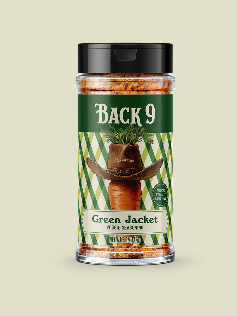 Green Jacket Veggie Seasoning – Back 9 Green Jacket Veggie Seasoning – Back 9