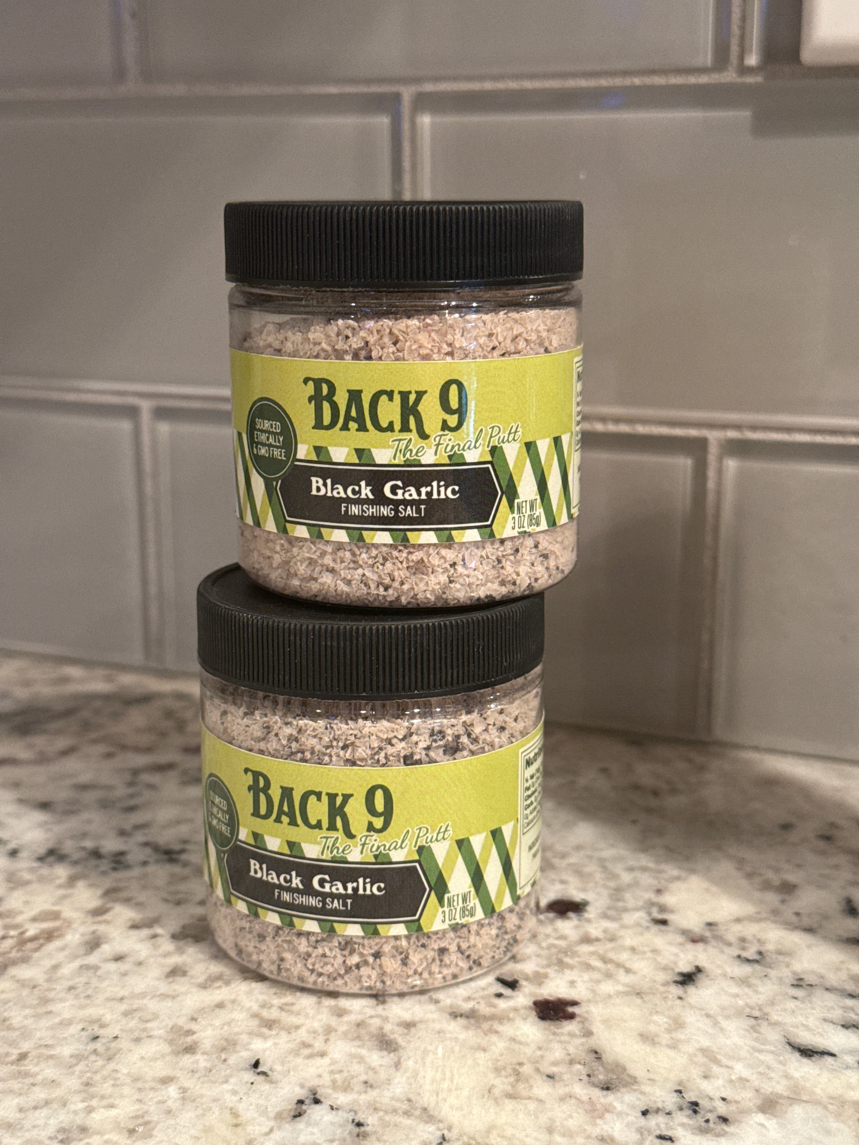 Black Garlic Finishing Salt