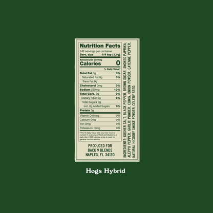Hogs Hybrid Pork Seasoning